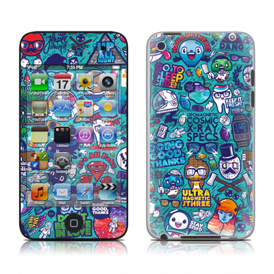 Picture of DecalGirl AIT4-COSRAY iPod Touch 4G Skin - Cosmic Ray