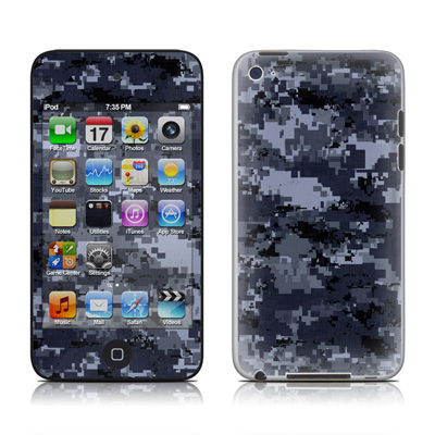 Picture of DecalGirl AIT4-DIGINCAMO iPod Touch 4G Skin - Digital Navy Camo