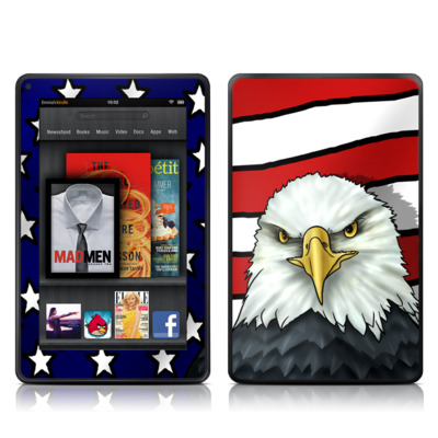 AKF-AMERICANEAGLE Kindle Fire Skin - American Eagle -  DecalGirl