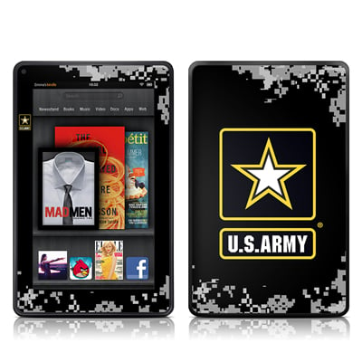 AKF-APRIDE Amazon Kindle Fire Skin - Army Pride -  DecalGirl