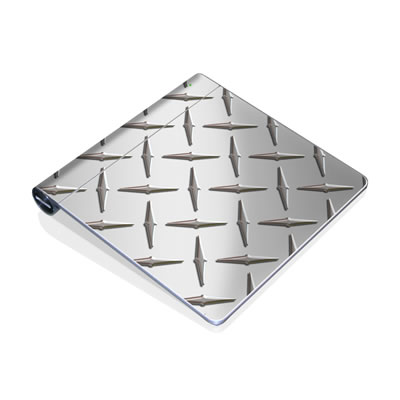 Picture of DecalGirl AMTP-DIAMONDPLATE Magic Trackpad Skin - Diamond Plate
