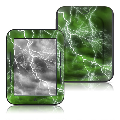Picture of DecalGirl BNNT-APOC-GRN Barnes and Noble Nook Touch Skin - Apocalypse Green