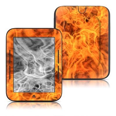Picture of DecalGirl BNNT-COMBUST Barnes and Noble Nook Touch Skin - Combustion