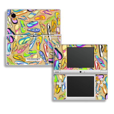 DSI-FLIPFLOP DSi Skin - Flip Flops -  DecalGirl