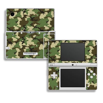 DSI-WCAMO DSi Skin - Woodland Camo -  DecalGirl