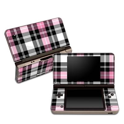 DSIXL-PLAID-PNK DSi XL Skin - Pink Plaid -  DecalGirl