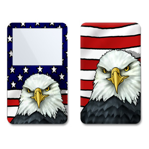 Picture of DecalGirl IPC-AMERICANEAGLE iPod Classic Skin - American Eagle