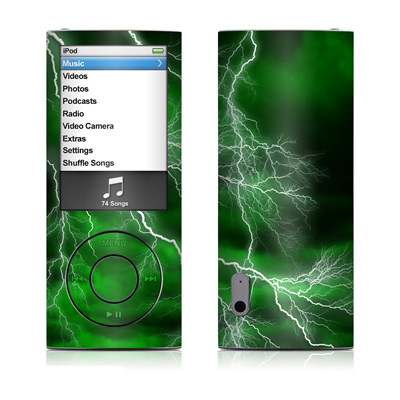 Picture of DecalGirl IPN5-APOC-GRN iPod nano - 5G Skin - Apocalypse Green