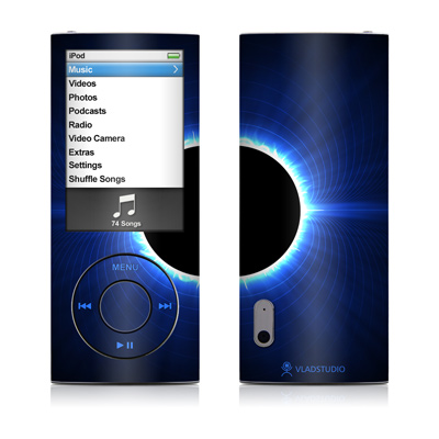 Picture of DecalGirl IPN5-BSTARECLIPSE iPod nano - 5G Skin - Blue Star Eclipse