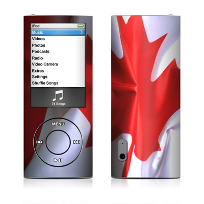 Picture of DecalGirl IPN5-FLAG-CANADA iPod nano - 5G Skin - Canadian Flag