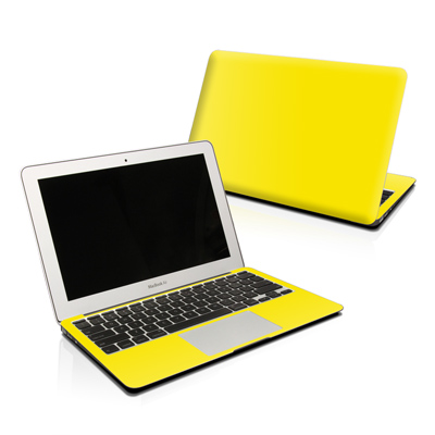 MB-SS-YEL MacBook Skin - Solid State Yellow -  DecalGirl