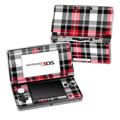 DecalGirl N3DS-PLAID-RED