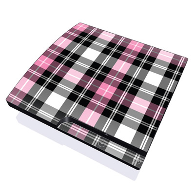 Picture of DecalGirl PS3S-PLAID-PNK PS3 Slim Skin - Pink Plaid