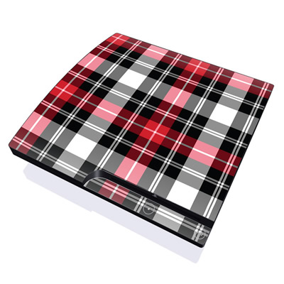 Picture of DecalGirl PS3S-PLAID-RED PS3 Slim Skin - Red Plaid
