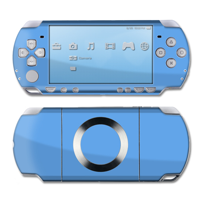 PSPS-SS-BLU PSP Slim & Lite Skin - Solid State Blue -  DecalGirl