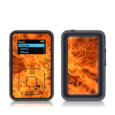 Picture of DecalGirl SSCP-COMBUST SanDisk Sansa Clip Plus Skin - Combustion