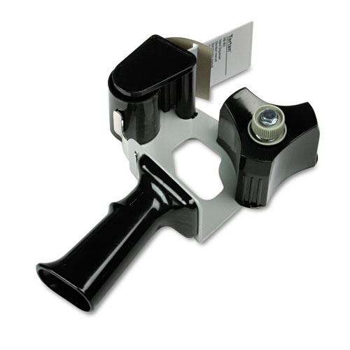 Pistol Grip Box Sealing Tape Dispenser- 3 core- Black- EA -