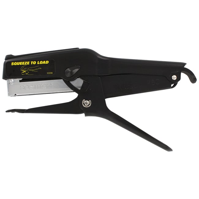BOSP6C8  AntiJam Stapling Plier Stapler  Black  EA - BOSP6C8