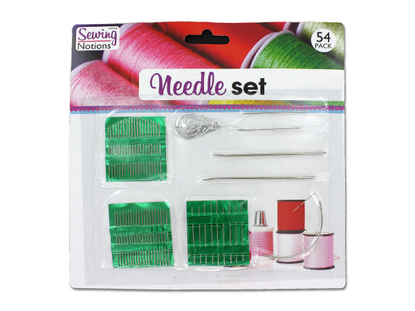 Picture of Bulk Buys HL026-24 Green  Silver Sewing needle value pack - Case of 24