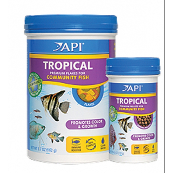 Picture of Mars Fishcare North Amer 973551 Api Tropical Premium Pellets 1.6 Oz