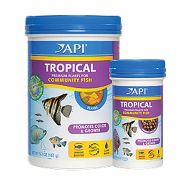 Picture of Mars Fishcare North Amer 973559 Api Tropical Premium Flakes 0.36 Oz