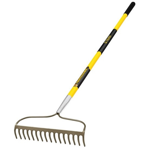 Picture of Truper TRP31380 Truper 31380 Trupro Bow Rake 16 Tine With Fiberglass Handle