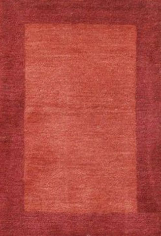 Picture of Eastern Weavers Rugs HENBORCRA-9x12 Henley Border Cranberry 9x12 Border Rug