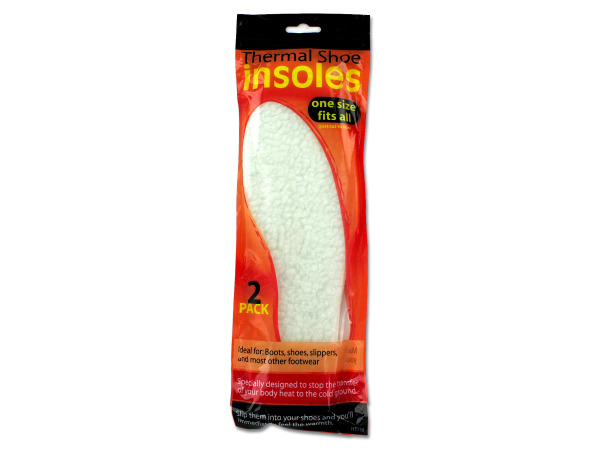 Picture of Bulk Buys HT758-24 10&quot; x 10&quot; x 10&quot; Thermal Shoe Insoles - Pack of 24
