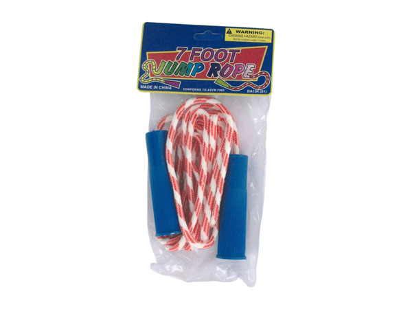 Picture of 2 pack 7ft jump rope assorted colors - Pack of 36