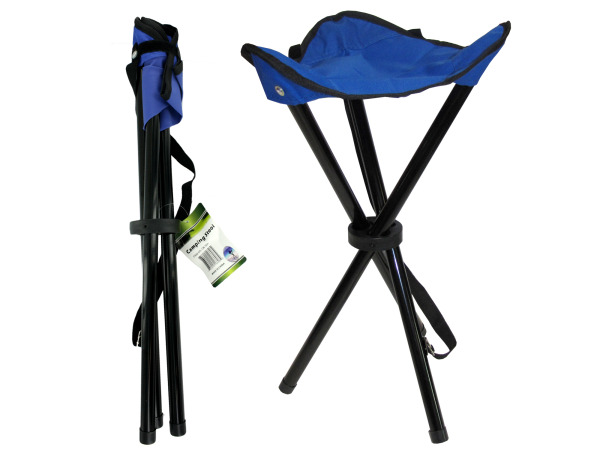 camping stool with strap assorted colors - Pack of 20