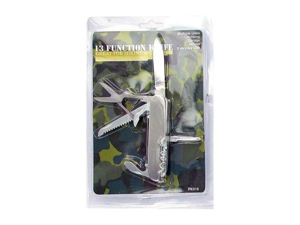 Picture of 13 Function pocket tool knife - Pack of 72