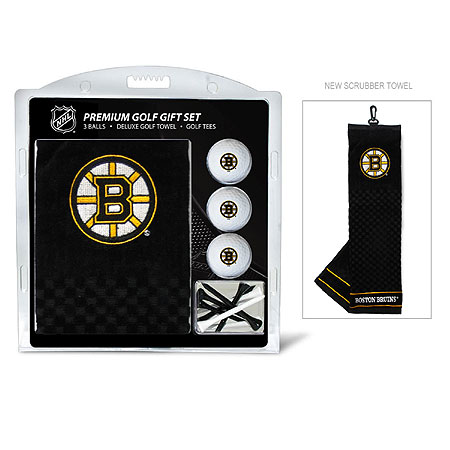 Picture of Team Golf 13120 Boston Bruins Embroidered Towel Gift Set