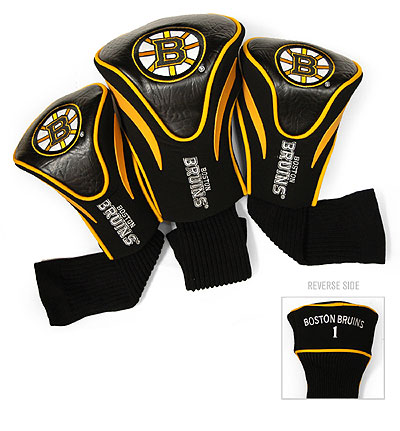 Picture of Team Golf 13194 Boston Bruins 3 Contour Sock Headcovers