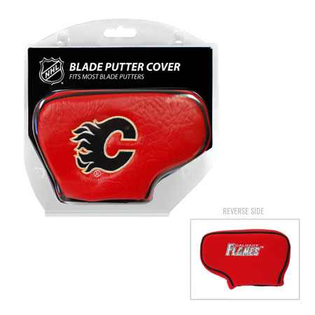 Picture of Team Golf 13301 Calgary Flames Blade Putter Cover