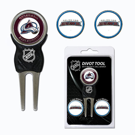 Picture of Team Golf 13645 Colorado Avalanche Divot Tool