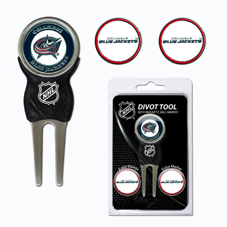 Picture of Team Golf 13745 Columbus Blue Jackets Divot Tool