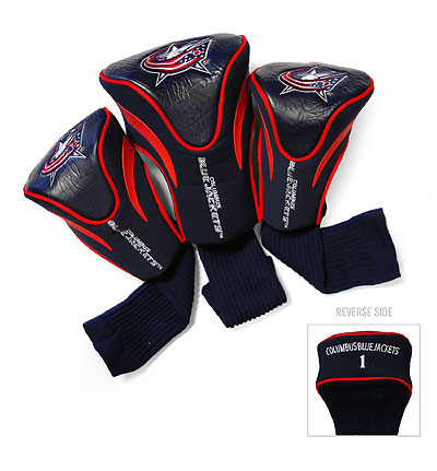 Picture of Team Golf 13794 Columbus Blue Jackets 3 Contour Sock Headcovers