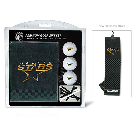 Picture of Team Golf 13820 Dallas Stars Embroidered Towel Gift Set