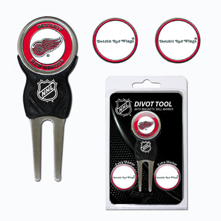 Picture of Team Golf 13945 Detroit Red Wings Divot Tool