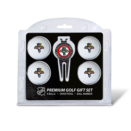 Picture of Team Golf 14106 Florida Panthers 4 Ball - Divot Tool Gift Set