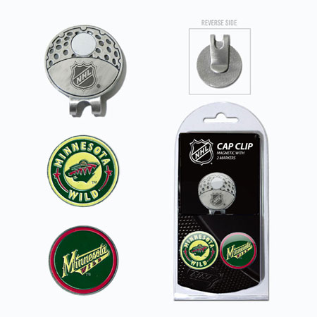 14347 Minnesota Wild Cap Clip