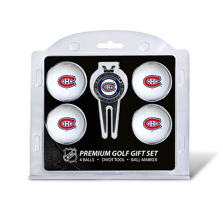 Picture of Team Golf 14406 Montreal Canadiens 4 Ball - Divot Tool Gift Set