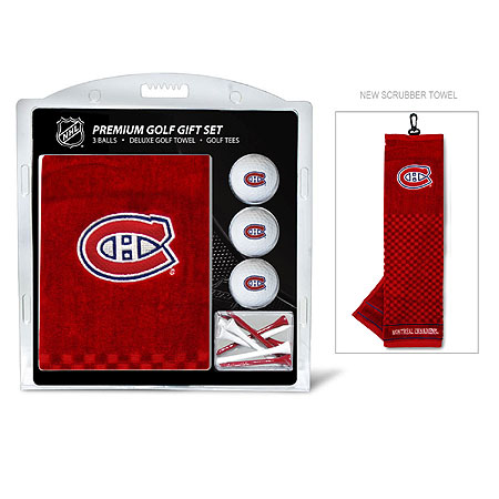 Picture of Team Golf 14420 Montreal Canadiens Embroidered Towel Gift Set