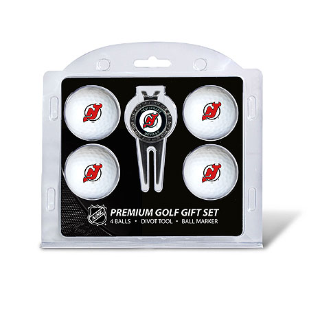 Picture of Team Golf 14606 New Jersey Devils 4 Ball - Divot Tool Gift Set
