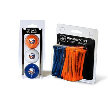 Picture of Team Golf 14799 New York Islanders 3 Ball Golf and 50 Golf Tee