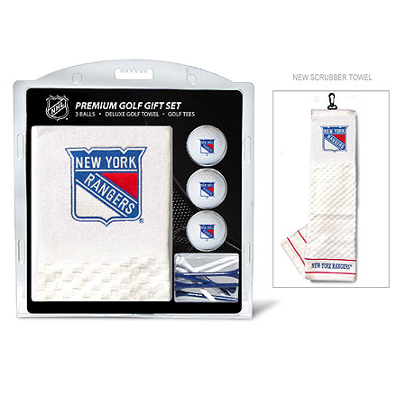 Picture of Team Golf 14820 New York Rangers Embroidered Towel Gift Set