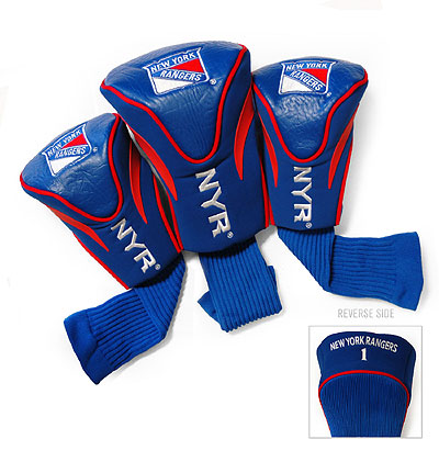 Picture of Team Golf 14894 New York Rangers 3 Contour Sock Headcovers