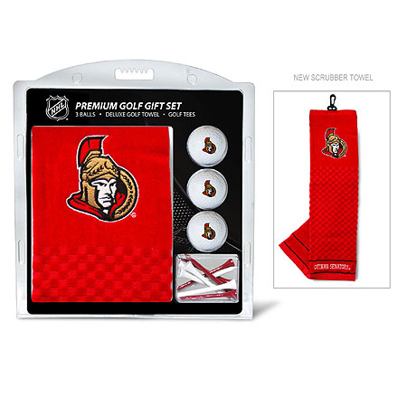 Picture of Team Golf 14920 Ottawa Senators Embroidered Towel Gift Set