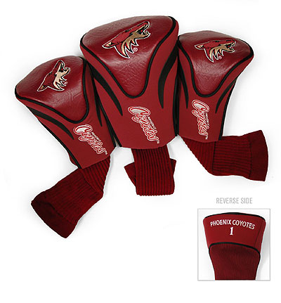 Picture of Team Golf 15194 Phoenix Coyotes 3 Contour Sock Headcovers