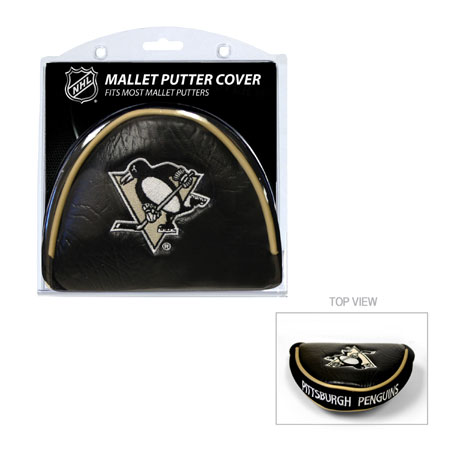 Picture of Team Golf 15231 Pittsburgh Penguins Mallet Putter Cover